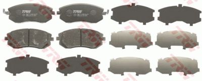 Колодки тормозные передние TRW GDB3328