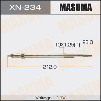 Свеча накаливания Masuma XN234