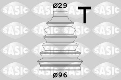 Пыльник ШРУС наружный комплект SASIC 4003466