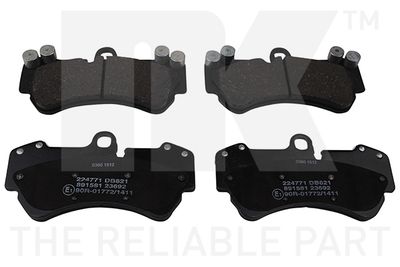 Комплект тормозных колодок NK 224771