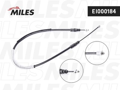 Трос ручного тормоза задний правый Miles EI000184