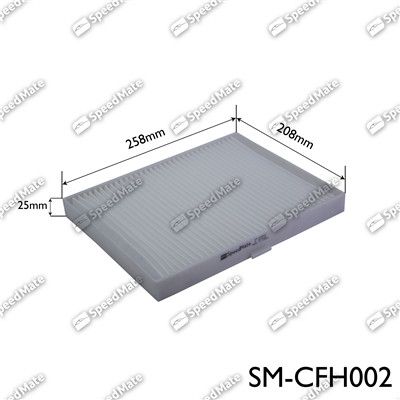 Фильтр салона SPEEDMATE SMCFH002