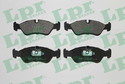 Колодки тормозные дисковые LPR 05P656