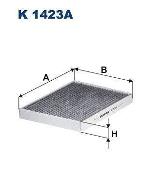 Фильтр салона FILTRON K1423A