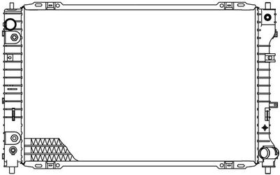 Радиатор охлаждения LUZAR LRC1072