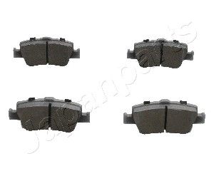 Колодки тормозные дисковые задние комплект JAPANPARTS PP220AF