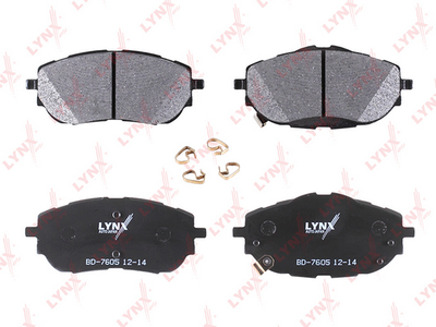 Колодки тормозные передние LYNXauto BD7605