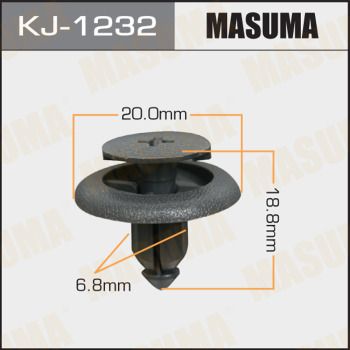 Клипса Masuma KJ1232