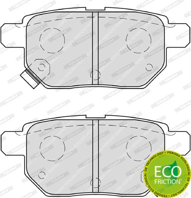 Комплект колодок для дискового тормоза FERODO FDB4042