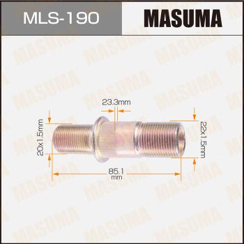 Болт колесный Masuma MLS190