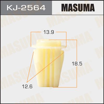 Клипса крепления Masuma KJ2564