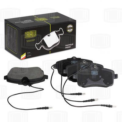 Диски тормозные с колодками передние комплект TRIALLI PF4315