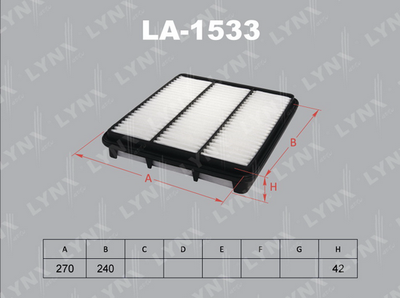 Фильтр воздушный LYNXauto LA1533