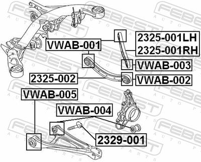 Сайлентблок рычага PARTRA CB5335