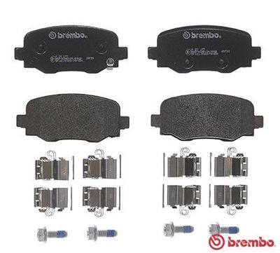 Комплект колодок для дискового тормоза BREMBO P23177