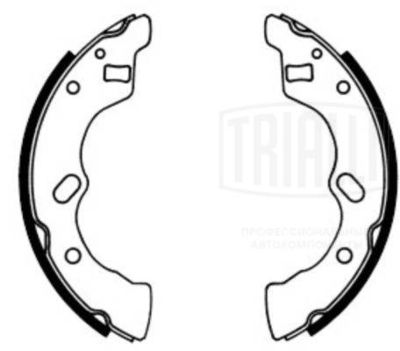 Колодки тормозные барабанные TRIALLI GF4546