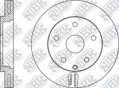 Диск тормозной NIBK RN1492