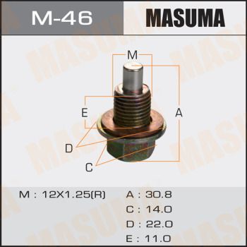 Пробка масляного поддона Masuma M46