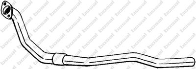 Глушитель средняя часть NOVAK 04355