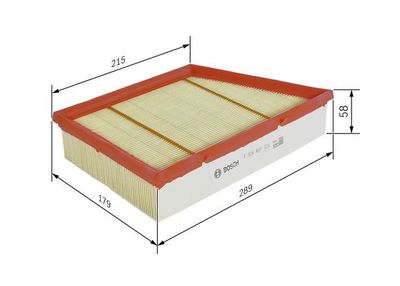 Фильтр воздушный BOSCH F026400324