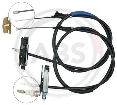 Трос стояночного тормоза COFLE 92105361