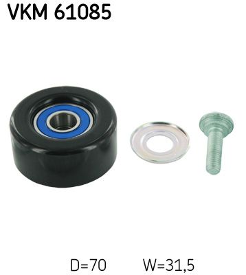 Ролик ремня приводного SKF VKM61085
