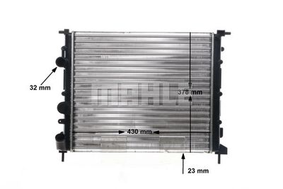 Радиатор охлаждающей жидкости MAHLE CR449000S