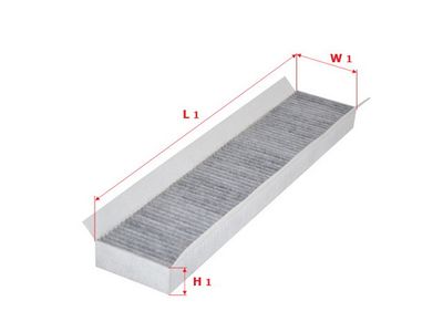 Фильтр салона угольный SAKURA CAC19240