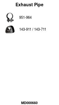 Труба глушителя задняя POLMOSTROW 13262