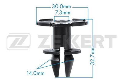 Клипса крепежная PATRON P370608