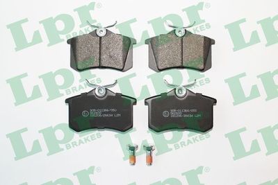 Колодки тормозные дисковые LPR 05P634