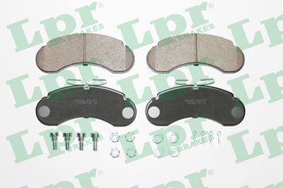 Колодки тормозные дисковые LPR 05P415