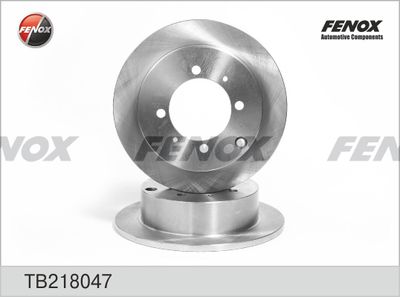 Диск тормозной задний FENOX TB218047