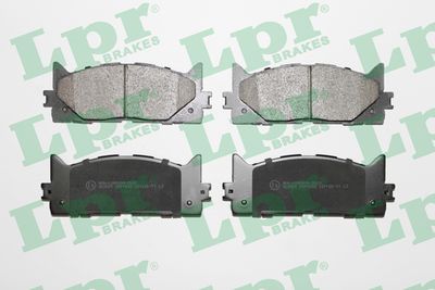 Колодки тормозные дисковые LPR 05P1593