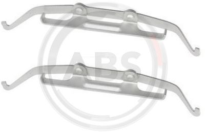 Комплект монтажный тормозных колодок MasterKit 77AA033