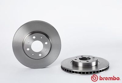 Диск тормозной передний вентилируемый BREMBO 09556810