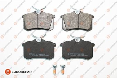 Колодки тормозные дисковые EUROREPAR 1619790680