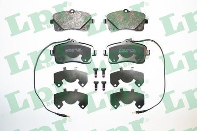 Колодки тормозные передние LPR 05P1601