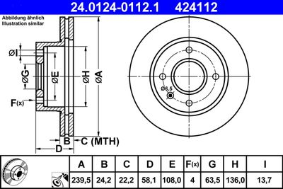 Диск тормозной TRUSTING DF268