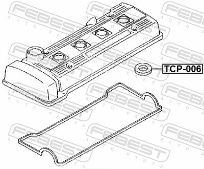 Прокладка свечного колодца TOYOTA 1119376020