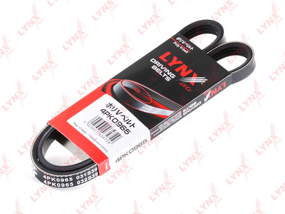 Ремень поликлиновой LYNXauto 4PK0965