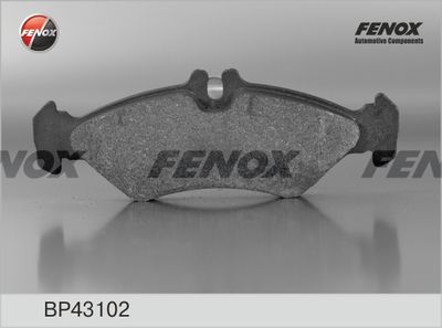 Колодки тормозные дисковые FENOX BP43102
