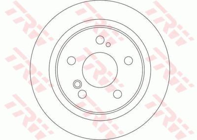 Диск тормозной TRW DF4355