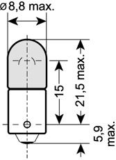 Лампа OSRAM 3886X