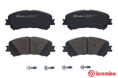 Комплект колодок для дискового тормоза BREMBO P68067