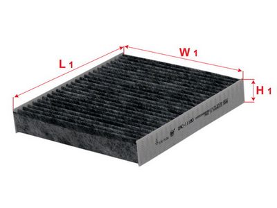 Фильтр салона угольный SAKURA CAC11180