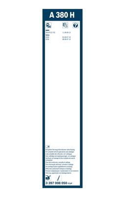 Щетка стеклоочистителя задняя BOSCH 3397008050