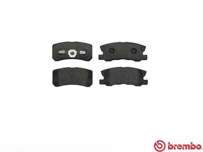 Колодки тормозные дисковые задние BREMBO P54031