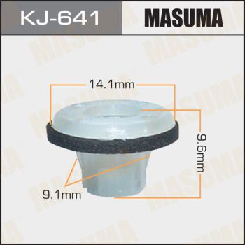 Клипса крепежная Masuma KJ641
