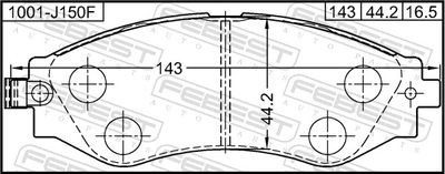Колодки CTR GK0440P